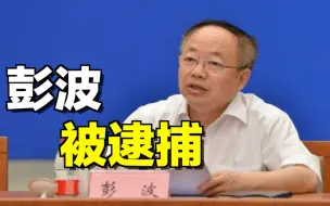 最高检上午通报：彭波被逮捕！