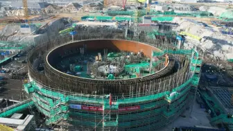 俄国家原子能集团企业为中国徐大堡核电站装运巨型核反应堆设备