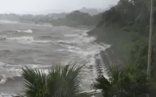 强台风“南玛都”登陆，日本冲绳县部分地区发出海啸警报