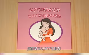 国家基本卫生服务项目——孕产妇健康管理及0-6岁儿童健康管理