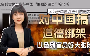 以方所谓期待，无非道德绑架，要中国谴责哈马斯，以色列好大张脸