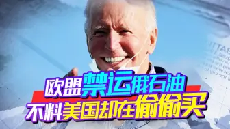 彻底被耍了，欧盟一心只想禁运俄石油，不料美国却在偷偷买