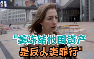 欧州议会议员：美冻结他国资产是反人类罪行