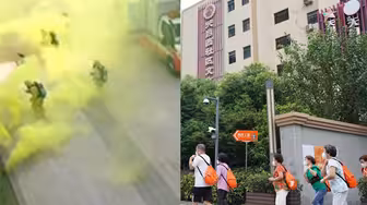 全国多地试鸣防空警报：城市上空警报响彻 上海开展防空疏散演练