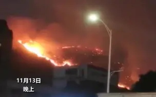 广东肇庆羚山发生山火，12个小时后明火已基本扑灭，无人员伤亡