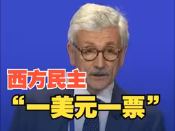 意大利前总理：西方“一人一票”的民主让位于“一美元一票”