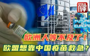 欧洲疫苗“亮红灯”惹众怒 欧盟准备对中国疫苗“开绿灯”！