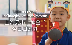 上海最小“神兽“今日归笼啦