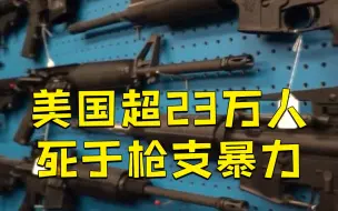 美国近6年超23万人死于枪支暴力
