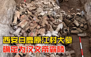 重大考古发现！西安白鹿原江村大墓确定为汉文帝霸陵