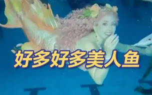 美国举办世界最大美人鱼大会