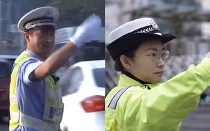 这幕“同框”令人破防！交警李涌牺牲116天后 女儿追随足迹投身警营