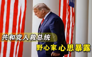 共和党人集体赶来挽救？特朗普高兴太早，自己“家底”被友军盯上