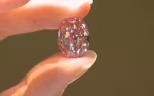 14.83克拉！世界上最大的紫粉钻“玫瑰花魂”以2660万美元成交