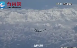 震撼！跟随轰-6K视角飞越云海