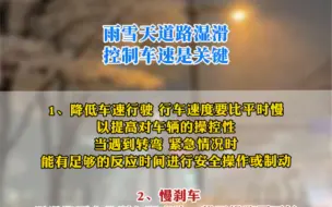 兰州公安交警提醒 雪天驾驶 以下技巧格外重要
