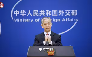 外交部发言人给大家拜年啦！