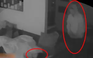 陌生男子闯进熟睡女子房间 四目对视女子惊慌失措 监控拍下惊悚瞬间