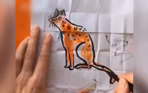 超神奇！外国画家脑洞大开 在一张纸上画出了“连环画”