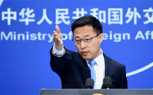 美提前30年解密文件称要“保卫台湾” 赵立坚当场指出三大错误
