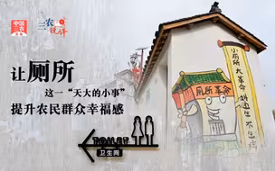 三农锐评丨让厕所这一“天大的小事”提升农民群众幸福感