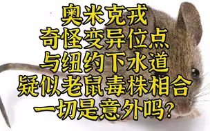 奥米克戎：与纽约下水道疑似老鼠毒株有大量相似