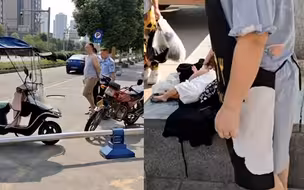 男子与儿子儿媳发生矛盾，一怒之下当街扔双胞胎孙女 警方通报：行拘