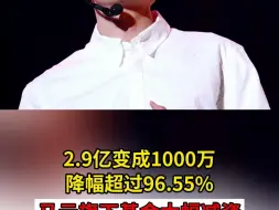 2.9亿变成1000万 降幅超过96.55% 马云旗下基金大幅减资