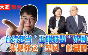 台湾想当“五眼联盟”外围？ 先把你这“望风”的戳瞎！