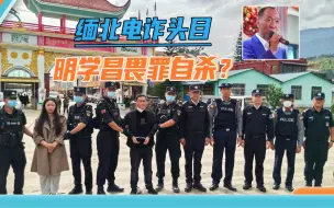 通缉令发布不到一周，缅甸突然“想通了”，明学昌确认畏罪自杀