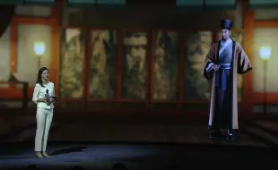 在人民网AI之夜的舞台上，我们有幸“遇见”了北宋文学巨匠苏轼，他以一句“一点浩然气，千里快哉风”开场，用他那标志性的豪放风格，向我们问好。