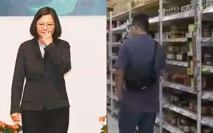 台湾又开始抢卫生纸和泡面了……