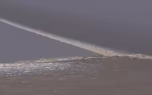 壮观！航拍钱塘江“交叉潮” 潮水呈罕见蝴蝶翅膀状