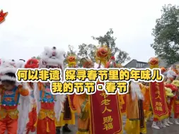 何以非遗 探寻春节里的年味儿
