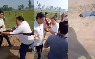 现场视频曝光！印度社会党领导人父子视察村庄时被村民枪杀