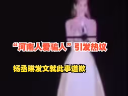 郑州演唱会上玩笑说“河南人爱骗人”引发热议，杨丞琳发文就此事道歉