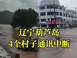辽宁葫芦岛遭遇强降雨，致4个村子通讯中断