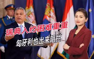 瑞典加入北约困难重重：土耳其之后，还得让匈牙利满意才行