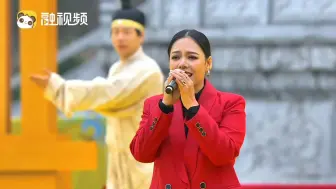 台湾实力派歌手 演员张惠春四川盐亭演唱《中华母亲》