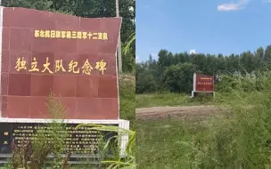 黑龙江肇东市一处抗联纪念碑被迁移 文旅厅：无手续 责令挪回原址