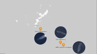 英国航母与美海军在菲律宾海域高强度演练