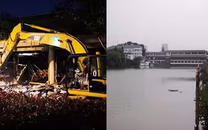 秦淮河大堤被挖空建高档餐厅？最新追踪！9人被处理，违建立即拆除