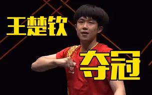 王楚钦战胜张本智和 夺得冠军！