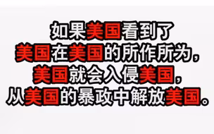 黎巴嫩驻联合国大使的这句话，逻辑满分！