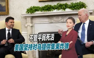 美国坚持对乌提供集束炸弹，欧盟再不采取行动，后果将十分严重