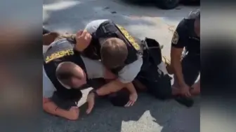 又一起！美国佐治亚州再现警察暴力执法，一非洲裔男子遭殴打