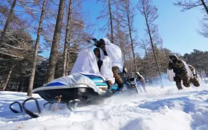 冰天雪地如何擒敌？武警特战雪林实战演练
