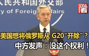 美国想将俄罗斯从 G20