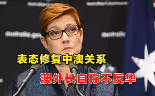 澳洲外长否认反华，声称要修复两国关系：但还将继续指责中国