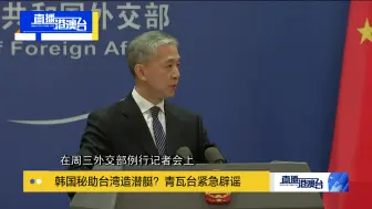 韩国秘助台湾造潜艇？青瓦台紧急辟谣